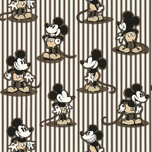 Mickey Stripe Wallpaper - 217272